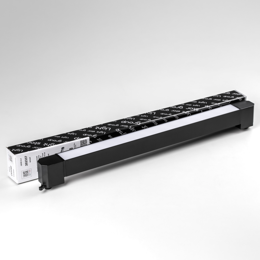 202337 Светильник линейный д/трека LILLA LED 30W 2250LM 120G ЧЕРНЫЙ 3000K