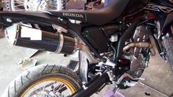 Full Exhaust System for Honda CRF250L-M-Rally (2012-2020). Made in Thailand. MOTO-X V.1 Carbon