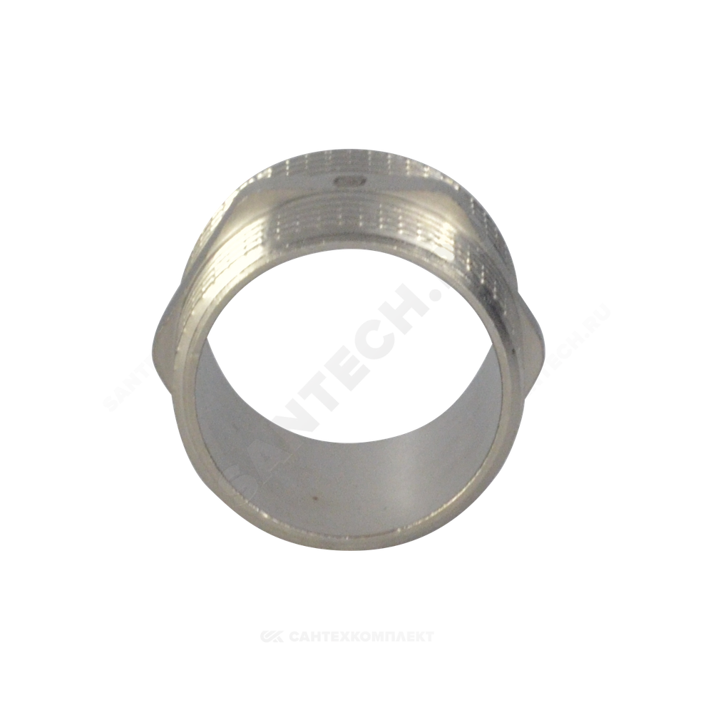 Ниппель латунь никель Ду 20 (3/4") НР SantechSystems