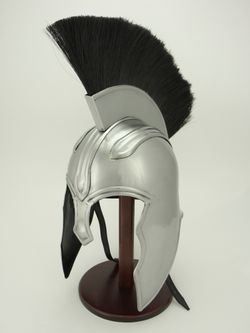 Nautical Шлем троянский "Ахиллес" с черным плюмажем