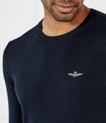 Свитер Aeronautica Militare - темно-синий(MA1502L506)