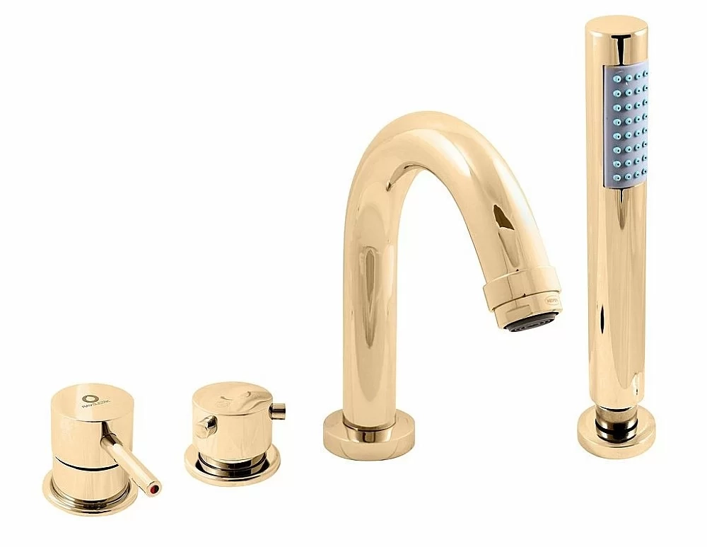 Смеситель на борт ванны RAV-Slezak SEINA SE962.5PZ золото