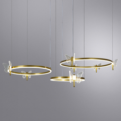 Подвесной светильник Arte Lamp A2187LM-3GO