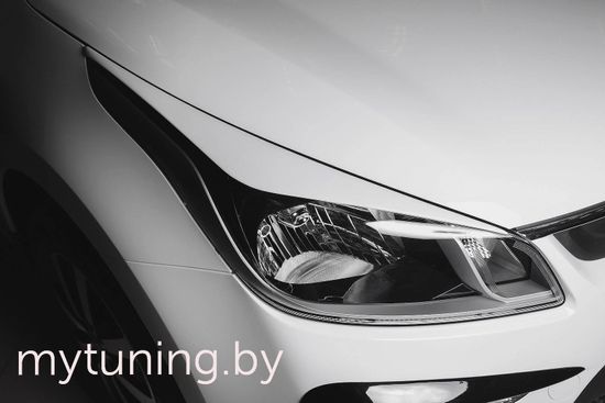 Реснички на фары для Kia Rio IV