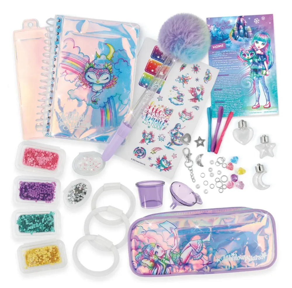 Набор для создания аксессуаров для девочек, серия Isadora Nebulous Stars