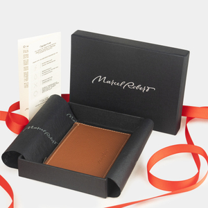 Кардхолдер из кожи козы и аллигатора, синего цвета