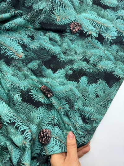 Футер 2 нитка Новогодняя белка компаньон