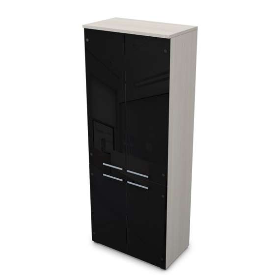 9Ш.005.24 Шкаф высокий со стеклом (800*450*2045)