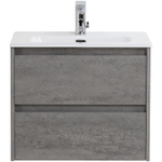 Тумба под раковину BelBagno Kraft 39 50 KRAFT 39-500/390-2C-SO-CG подвесная Cemento Grigio