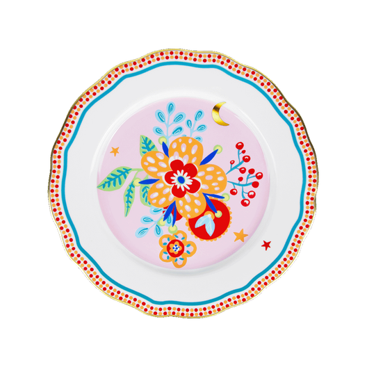 BACI MILANO Тарелка обеденная  "FLOWER"