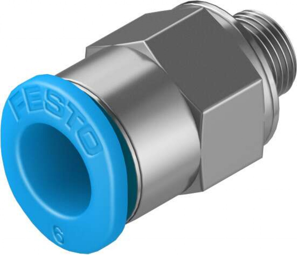 QSM-M5-6-100 Штуцер с цанговым соединением