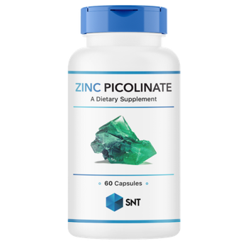 SNT Zinc Picolinate 22 mg 60 caps, Пиколинат цинка