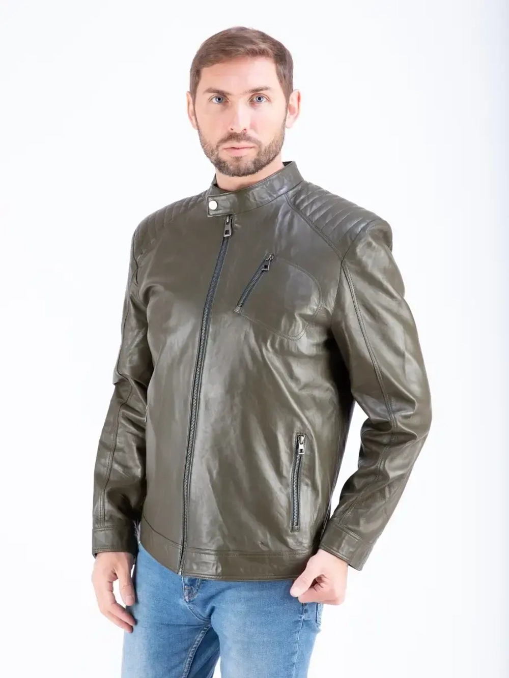 Куртка мужская  из натуральной кожи