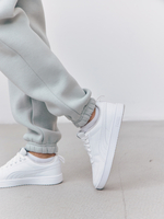 Брюки женские с начесом (светло-серый)