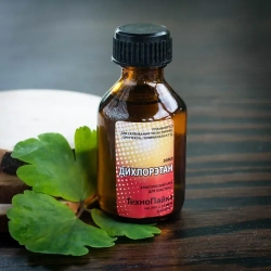 Клей для оргстекла ДХЭ, флакон-стекло 30мл.