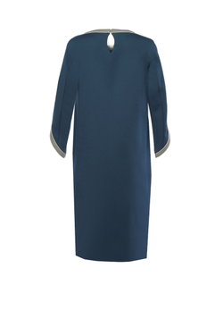 Платье свободного кроя с карманами 07-18FW