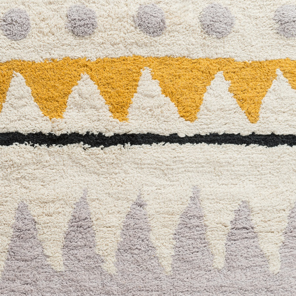 Ковер из хлопка 70х160см Tkano Ethnic с этническим орнаментом