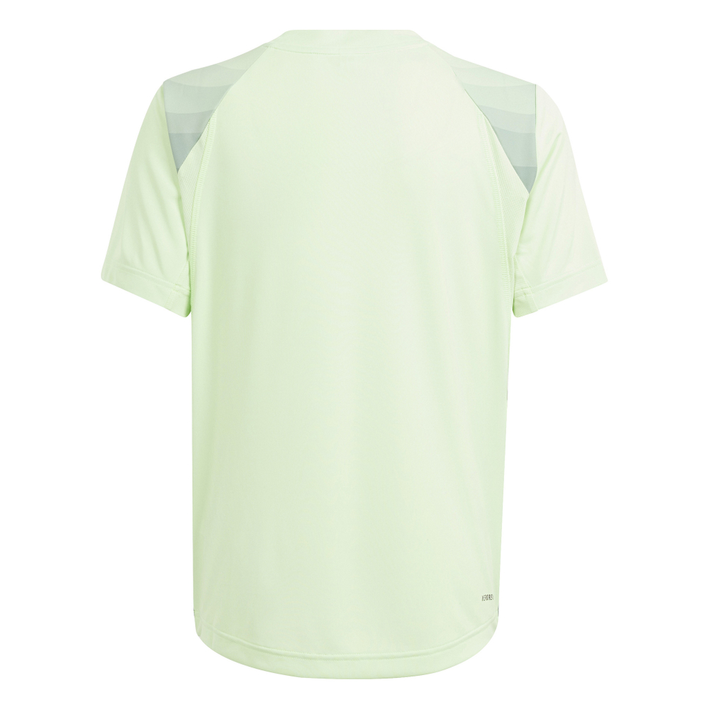 Футболка для мальчика теннисная Adidas Pro Tee Kids - semi green spark