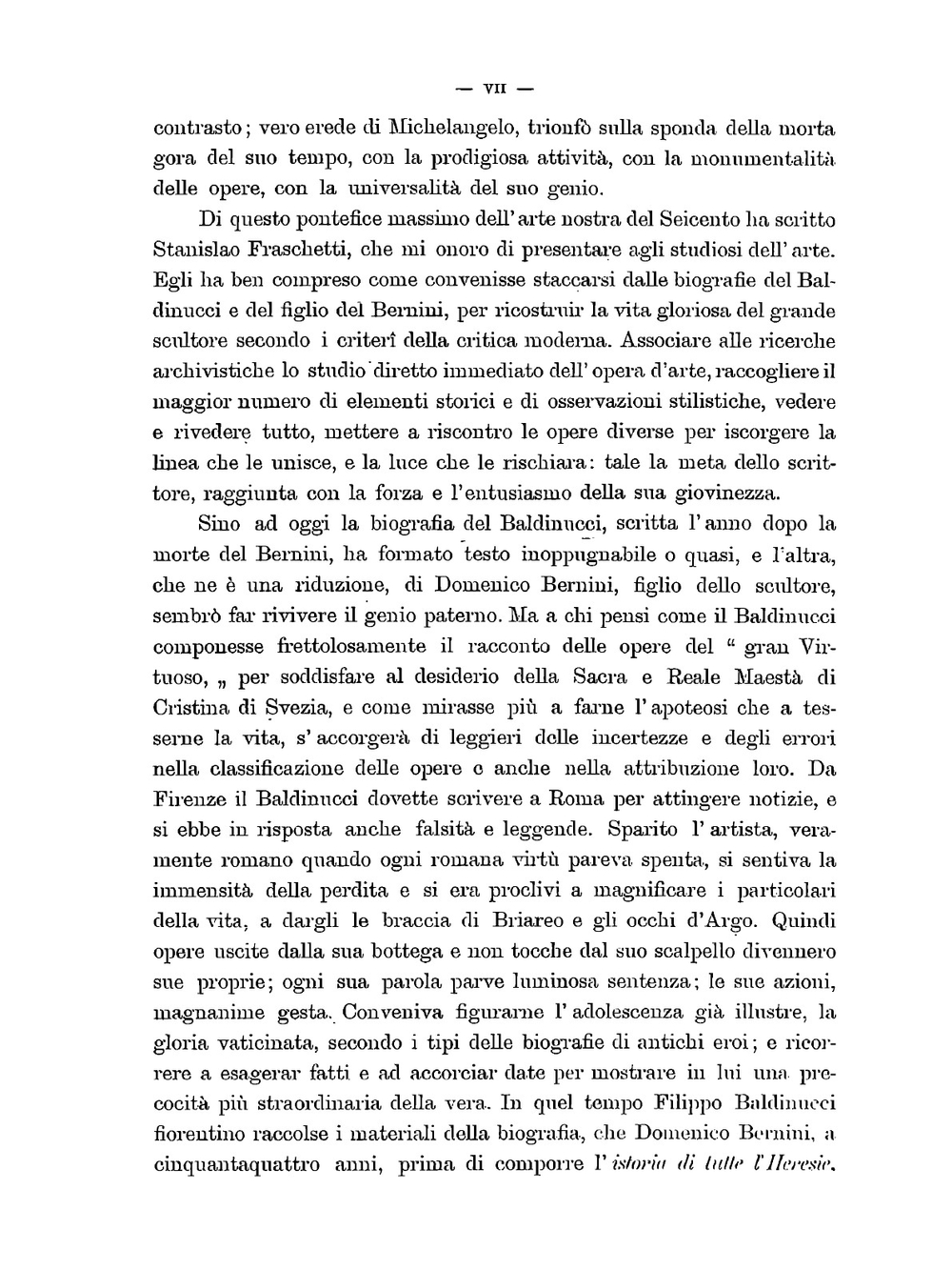 Il Bernini, la sua vita, la sua opera, il suo tempo | Stanislao Fraschetti