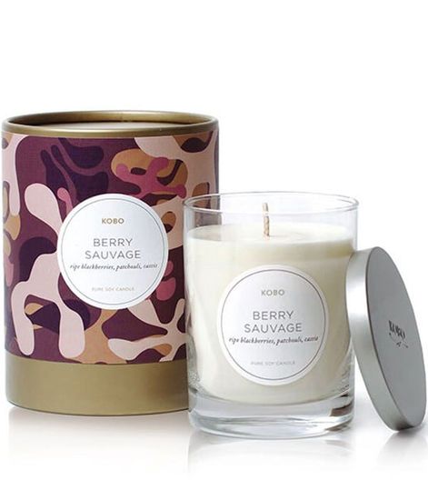 Berry Sauvage, свеча Camo, Kobo Candles