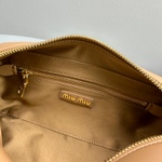 Miu Miu Matelasse Nappa Leather Top Handle Bag 24 cm