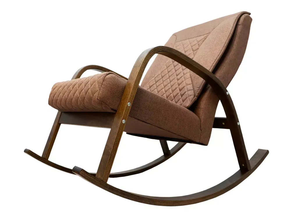 Массажное кресло качалка FUJIMO CAROLINE F2001 TCF белый,шоколад,серый