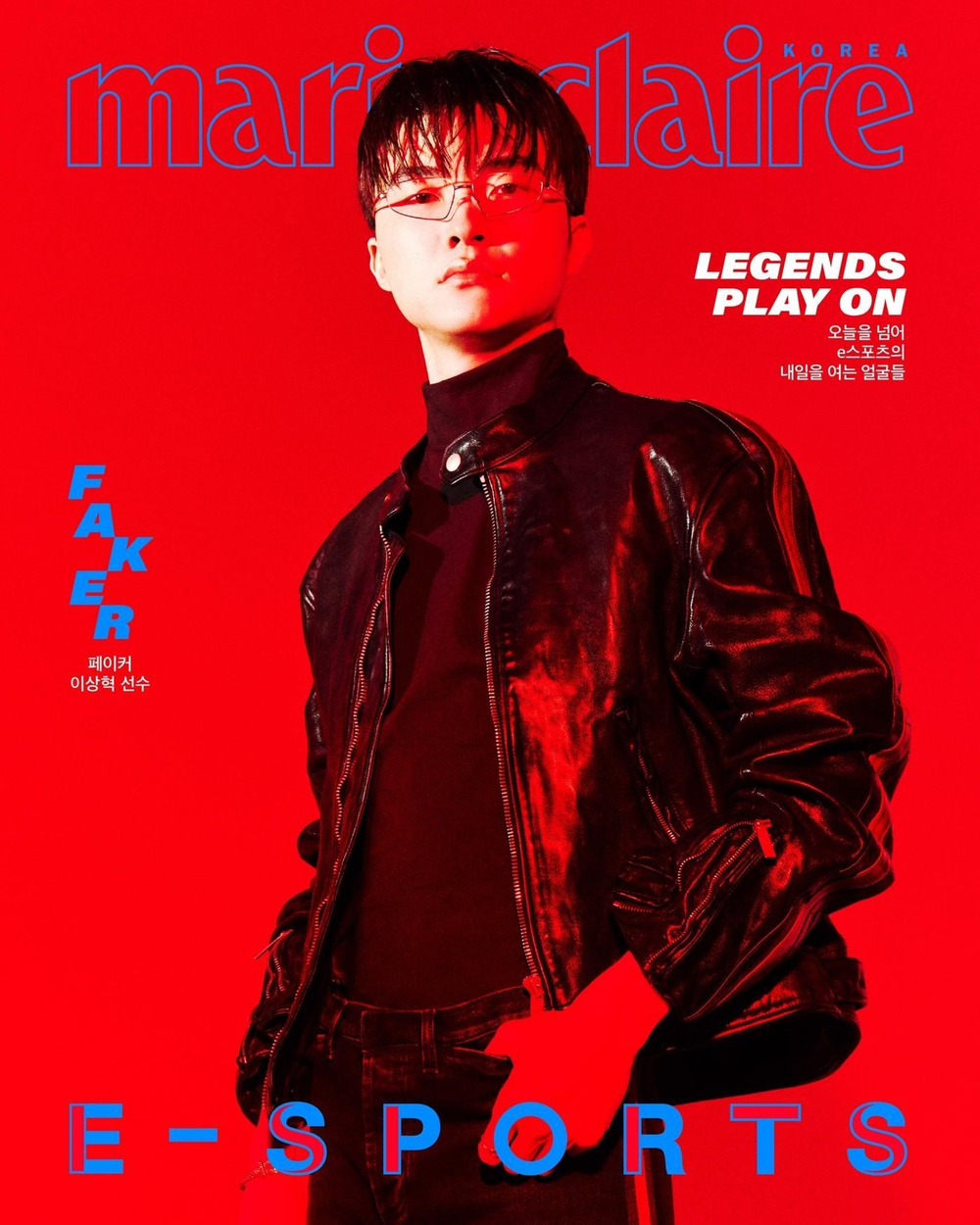(ПРЕДЗАКАЗ) публикация marie claire - 2026 E-SPORTS Edition FAKER A Type