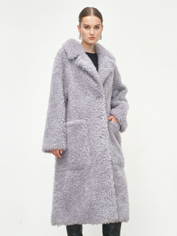 Шуба женская чебурашка тедди  эко