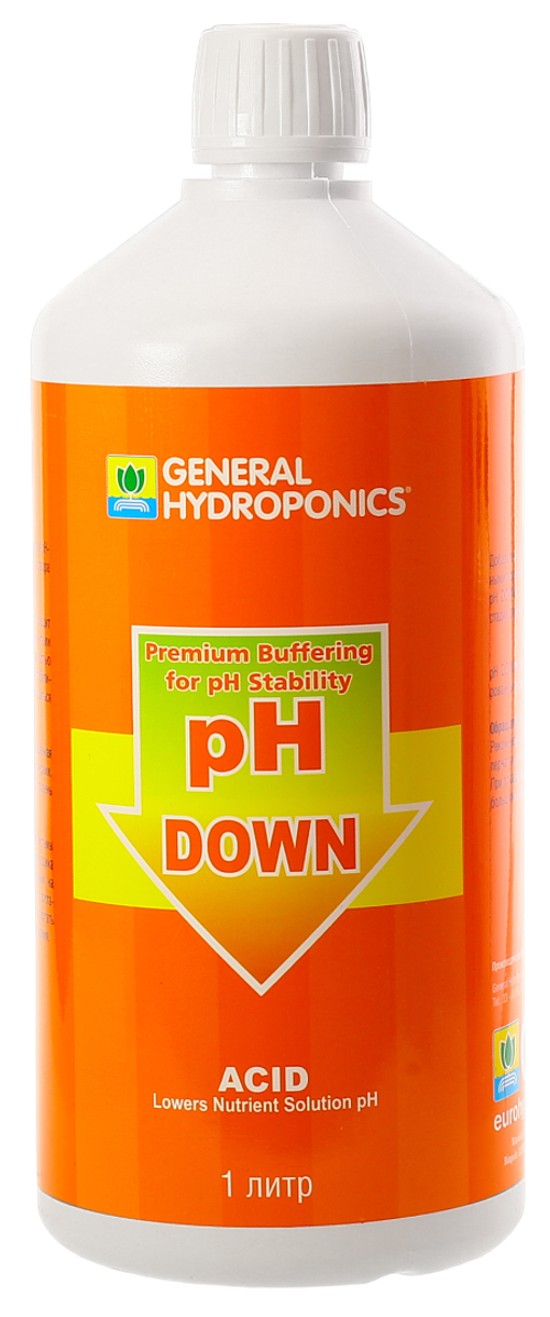 Удобрение GHE pH Down в ассортименте