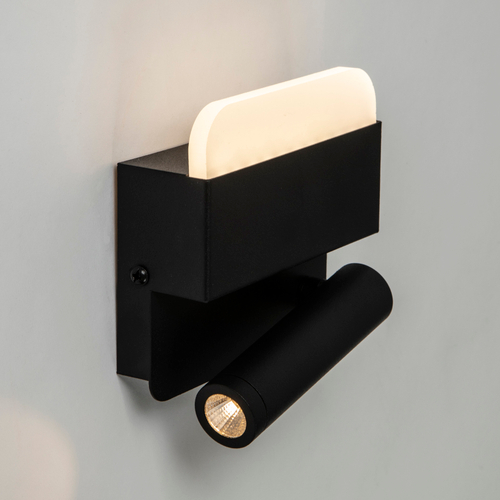 Настенный светодиодный светильник LED4U L8106-2 BK
