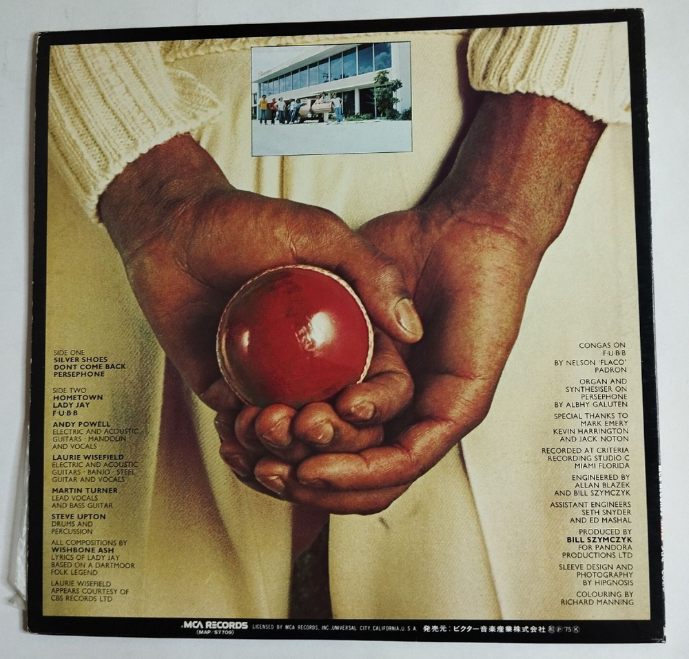 Винтажная виниловая пластинка Wishbone Ash There The Rub (Japan 1974) (No Obi)
