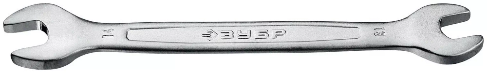 Рожковый гаечный ключ 13 x 14 мм Зубр 27010-13-14_z01
