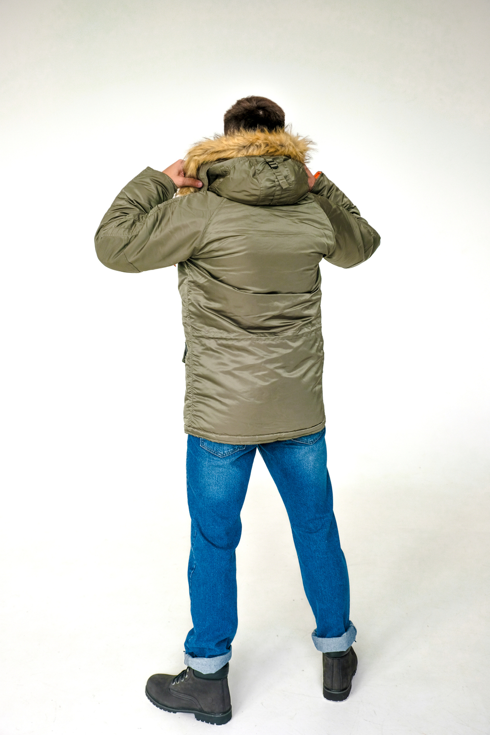 Парка флисовая Husky Olive