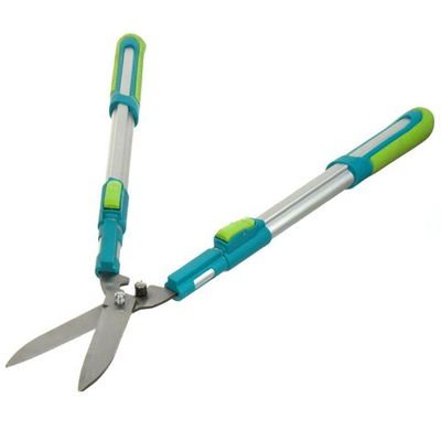 Кусторез 740 мм, телескопические рукоятки, Grandy, рук алюминий, 402517