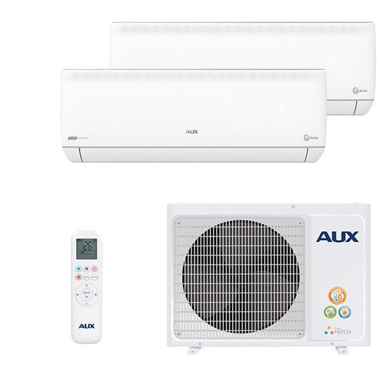 Мультисплит система на 2 комнаты AUX AMWM-H07\4R2(J) + AMWM-H09\4R2(J) / AM2-H18/4DR2