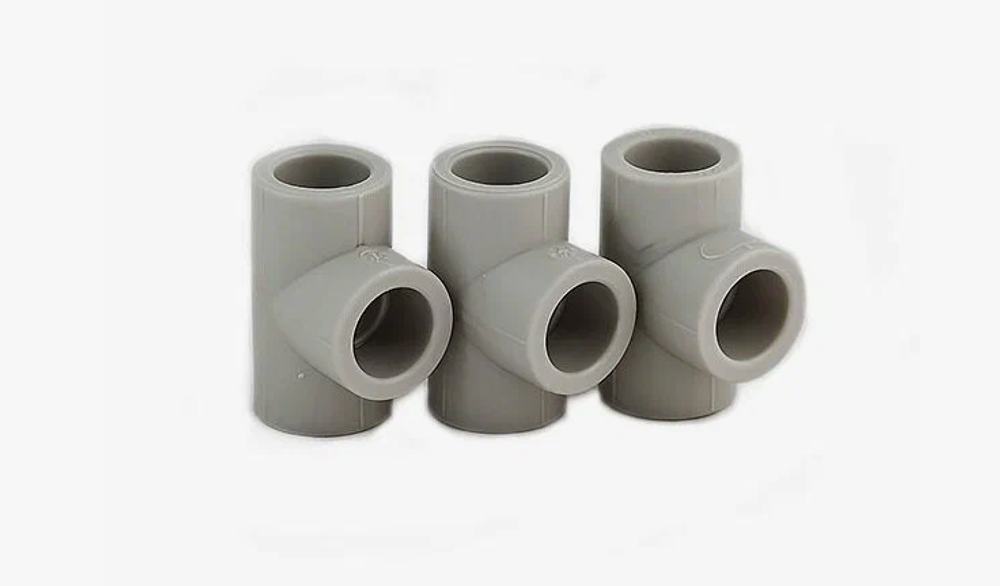 Тройник серый ПП // 20 //  Lammin