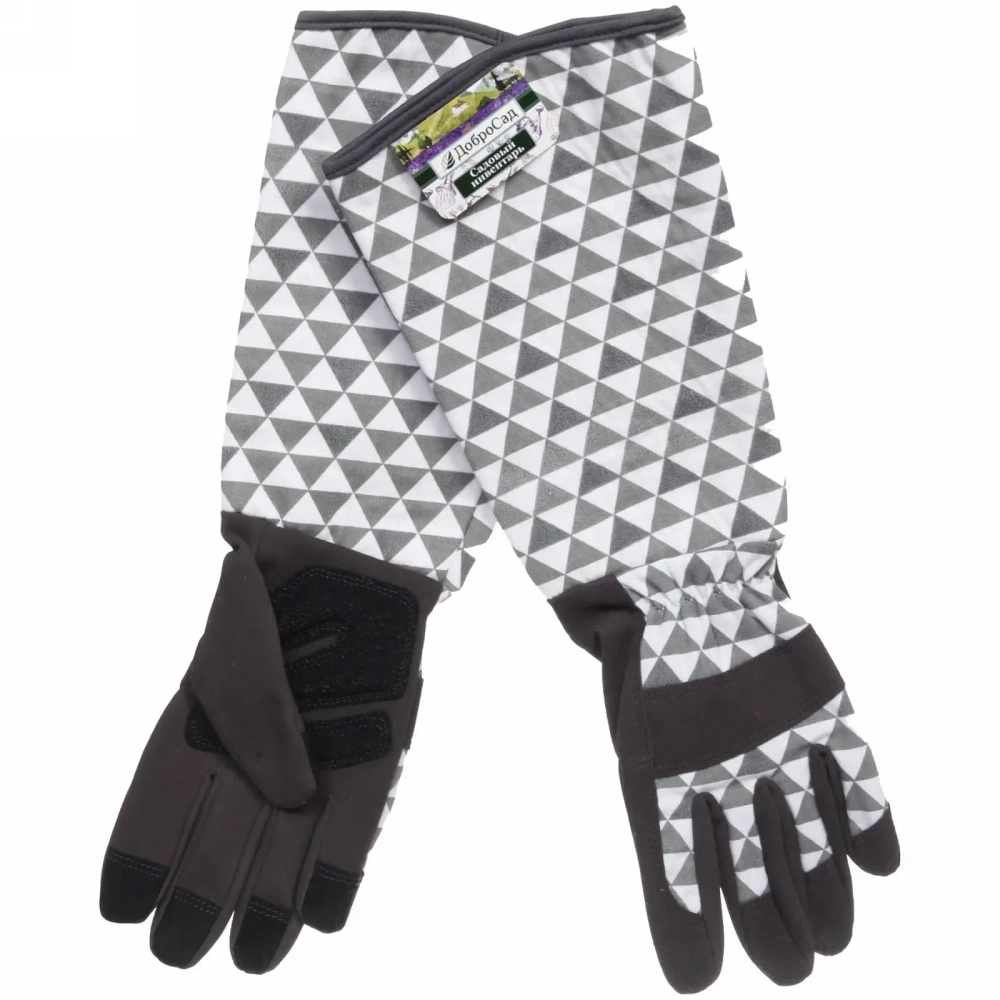 Перчатки полиэстер для защиты от роз «Golden rose-Руби Ву» с удлиненными рукавами