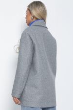Пальто Я в теме (серое) Б12484-7 LT Collection