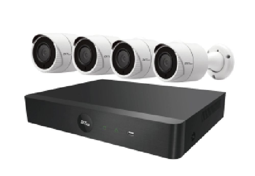 Комплект IP видеонаблюдения ZKTeco KIT-8504NEQ-4P/4-BS854N21B-S7