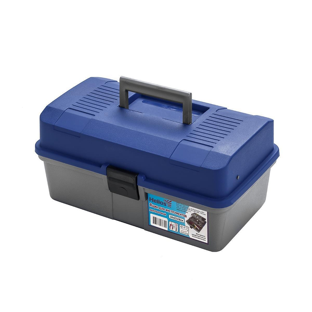 Ящик для инструментов Helios двухполочный зеленый (T-HS-2TTB-G)