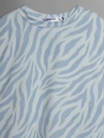 Летний костюм для девочки, лонгслив и юбка