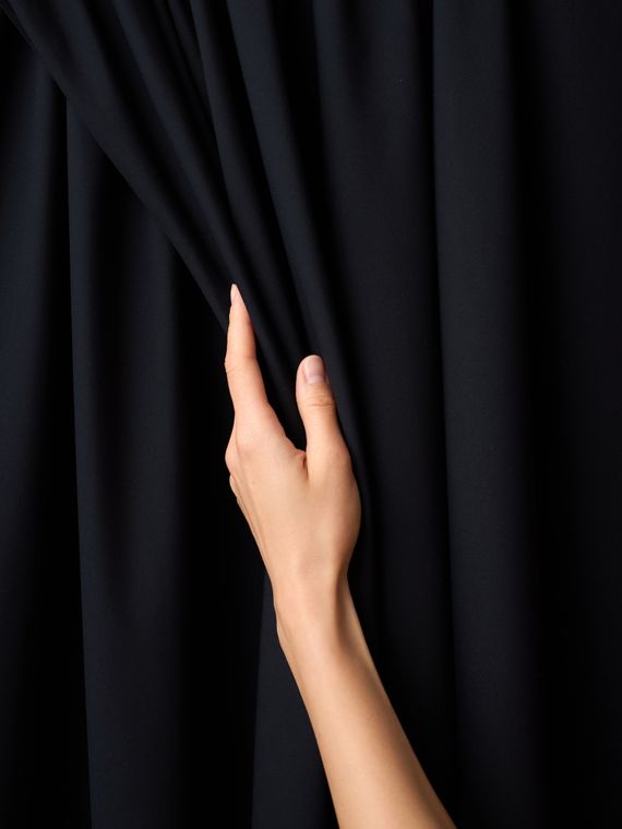 Микрофибра бельевая, эффект хлопка, Турция, черный 170