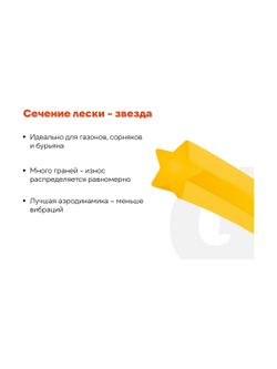 Леска Звезда 2.4 мм, 90 м Gigant KVA-05