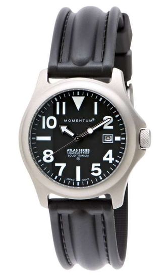 Спортивные часы Momentum Atlas Ti (каучук, сапфир)