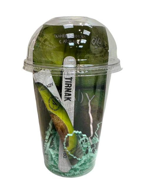 Бьюти-коктейль с пилочкой (зеленый)