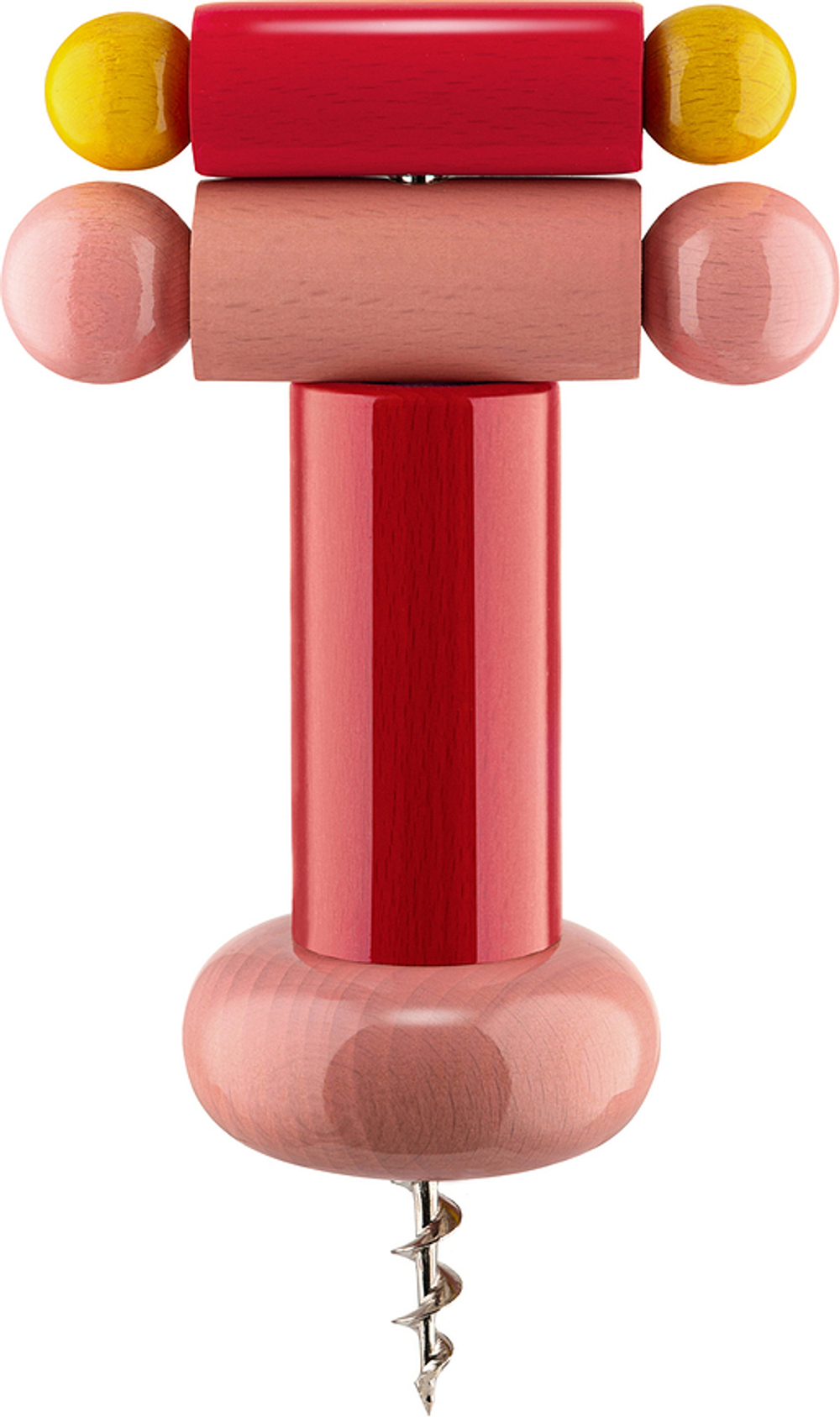 Штопор Alessi ES17, красный