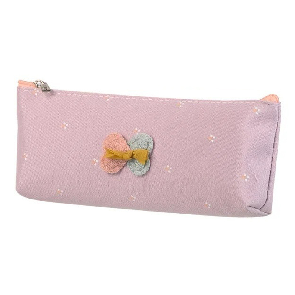 Пенал-косметичка Basir без наполнения, 20*8*4 см, серия "Бантик", ассорти