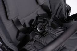 Детская коляска Peppy Monaco 3 в 1 с автокреслом Verona Beige Antrazit (графитовый), рама серая