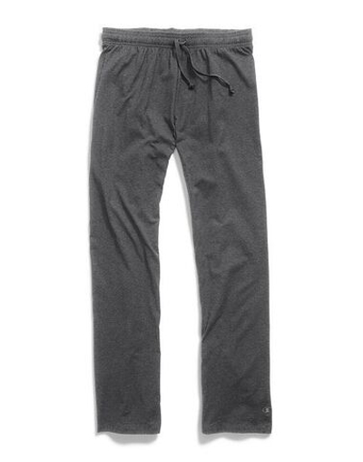 Спортивные брюки свободного кроя из хлопкового трикотажа (Размер: XL) (Цвет: темно-серый)