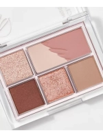 Компактная палетка теней для век CLIO 02 ROSY HAZE
